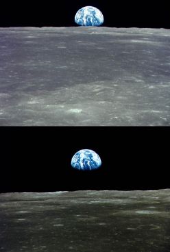 Fotos de la Tierra Apolo 11